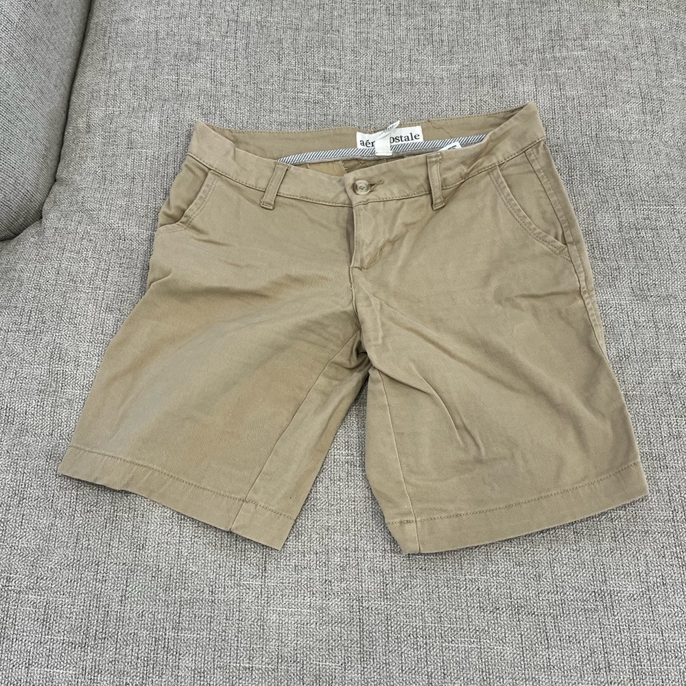 Tan Bermuda Shorts
